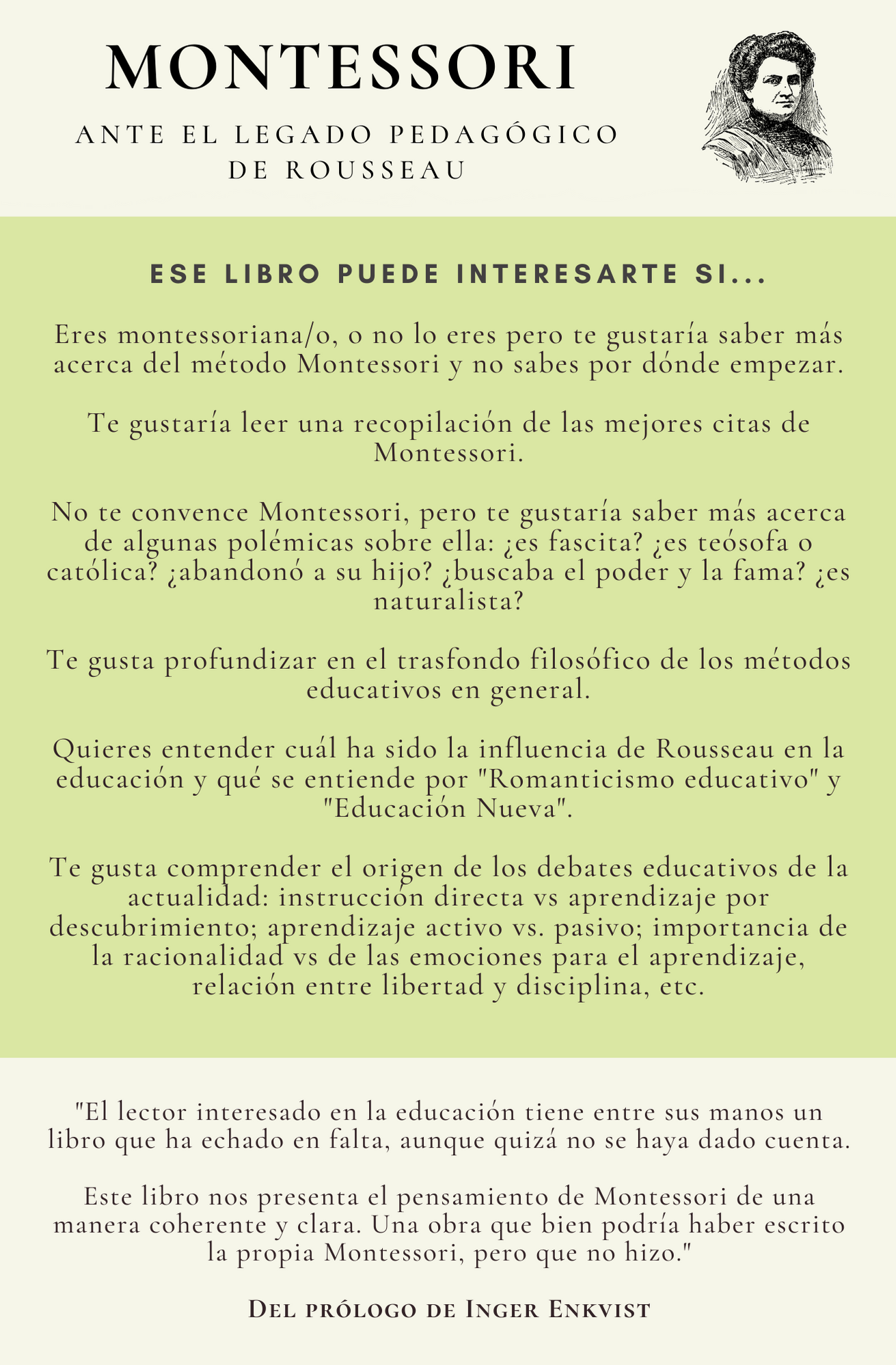 Montessori ante el legado pedagógico de Rousseau – Catherine L'Ecuyer, image size:1311x1998